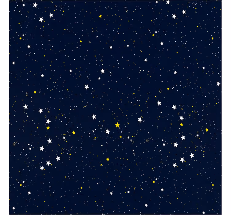 Persiana enrollable azul cielo estrellado - TenVinilo