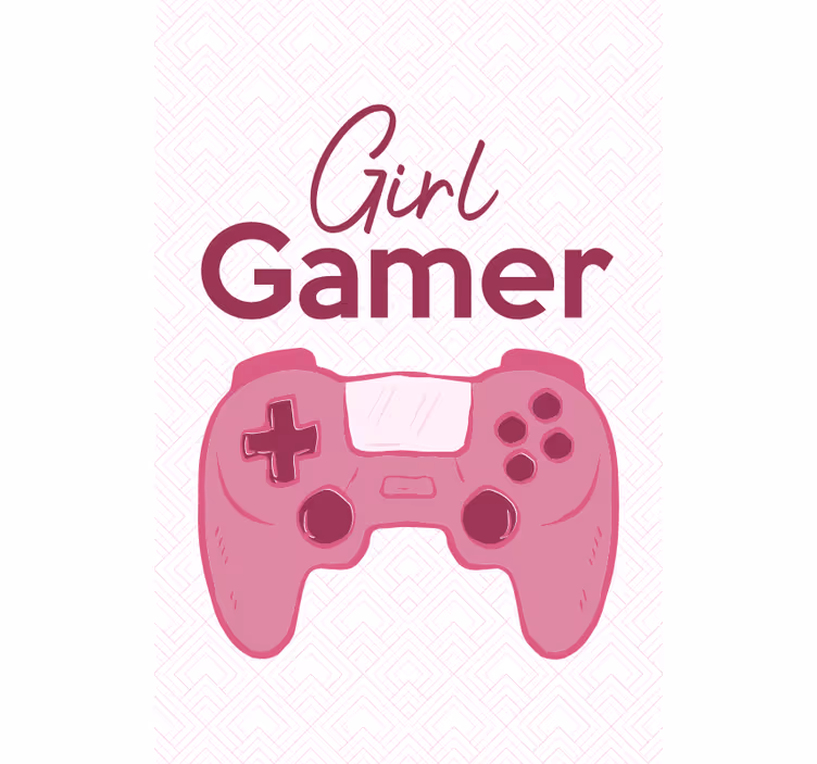 Estor friki Chica gamer - TenVinilo