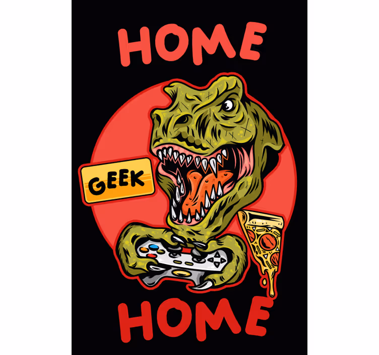 Estor enrollable gamer "Home geek home" - TenVinilo