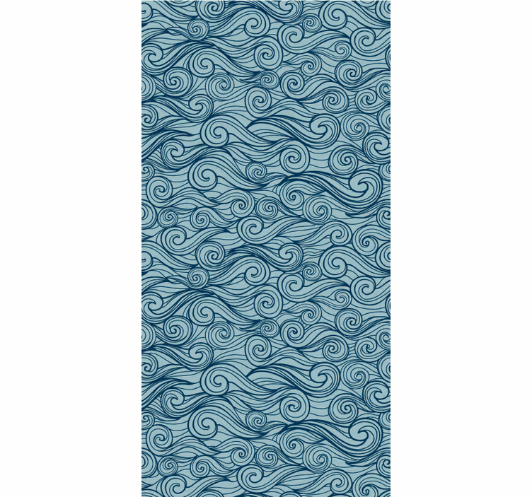 Persiana enrollable textura patrones de ondas fluidas - TenVinilo