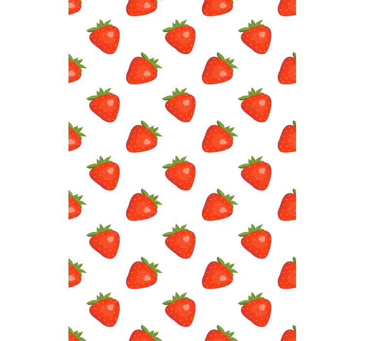 Persiana enrollable frutas motivo de fresa - TenVinilo