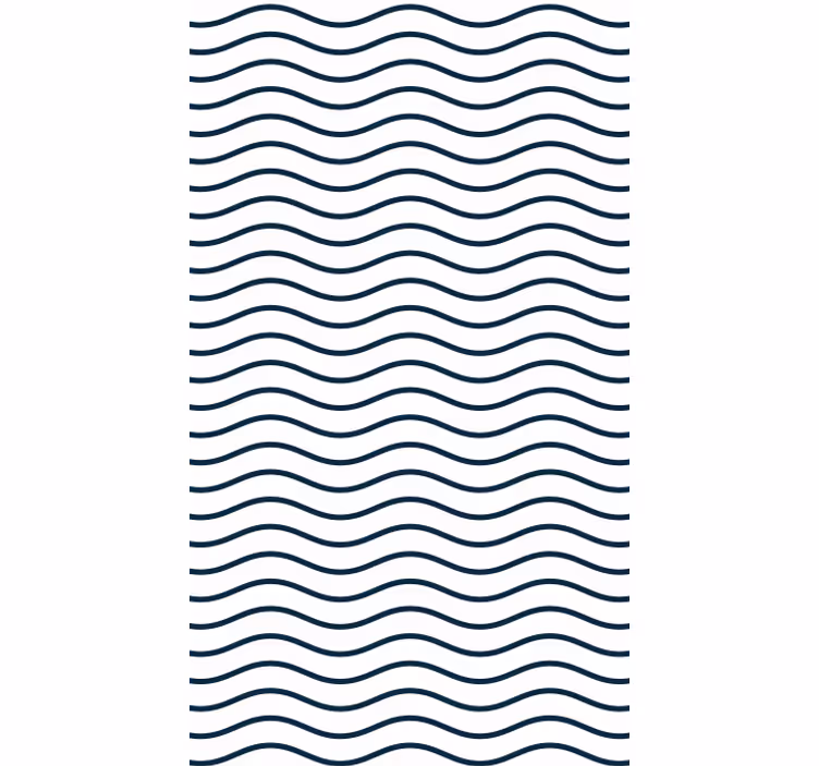 Persiana enrollable textura motivos de olas ondulantes - TenVinilo