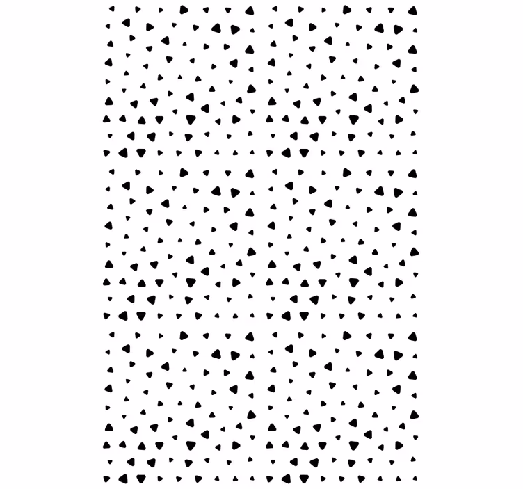 Persiana enrollable textura patrón de corazón geométrico - TenVinilo