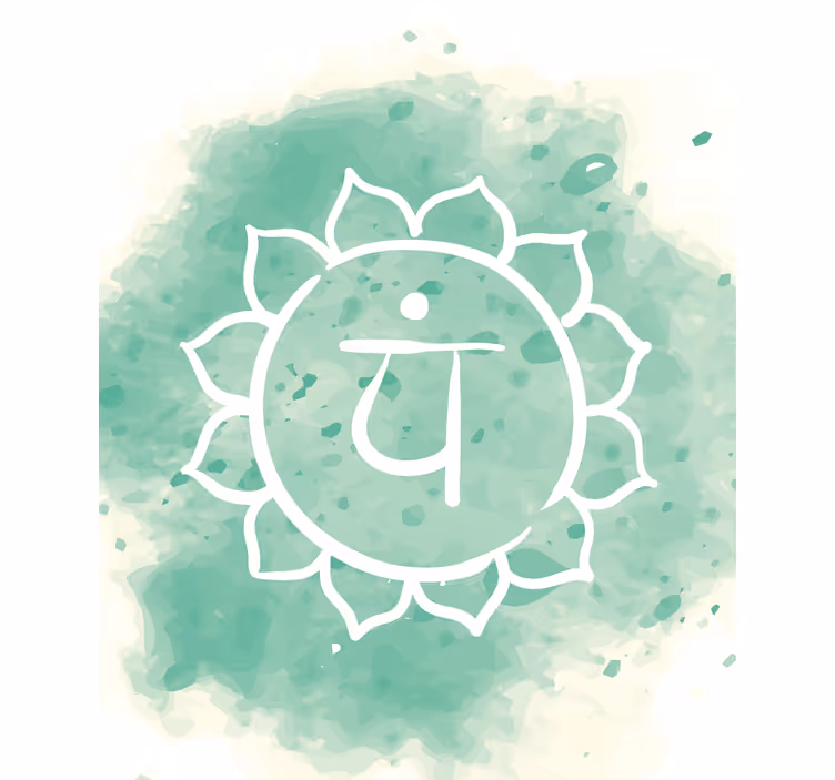 Persiana enrollable zen creación del emblema del chakra - TenVinilo