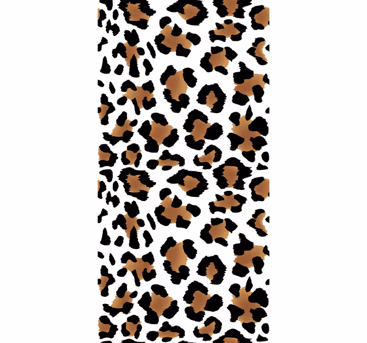 Persiana enrollable animales motivo de manchas de leopardo - TenVinilo
