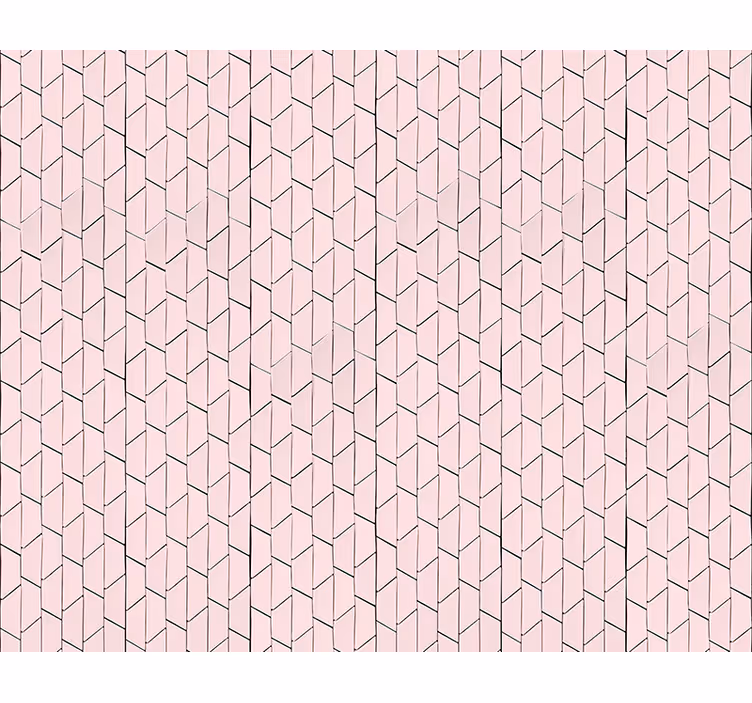 Persiana enrollable textura diseño geométrico rosa - TenVinilo
