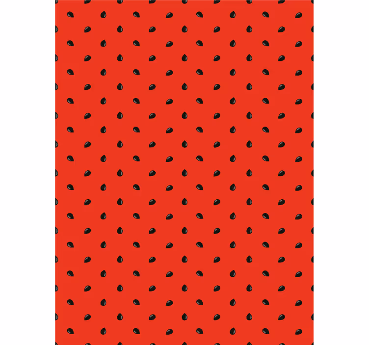 Persiana enrollable frutas patrón de fresa roja - TenVinilo