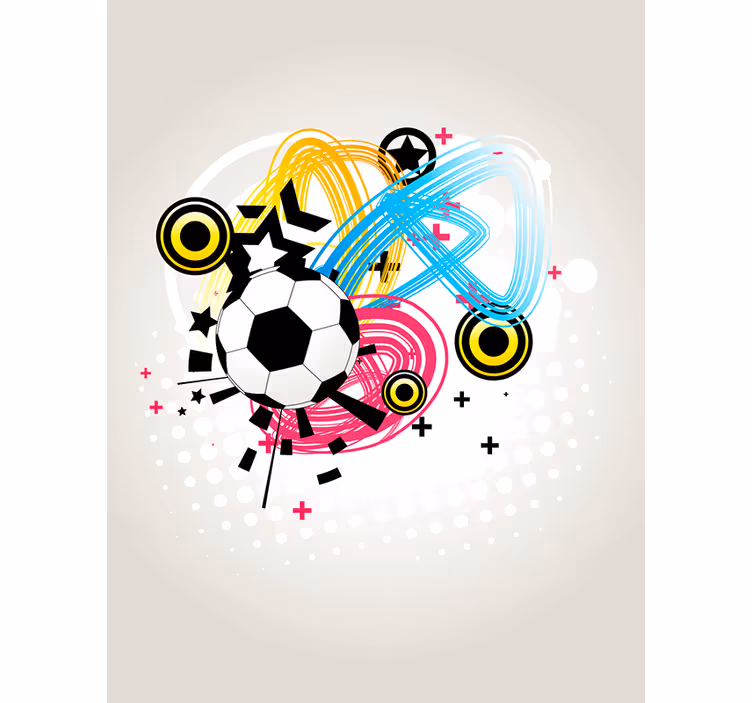 Persiana enrollable fútbol pasión en movimiento - TenVinilo