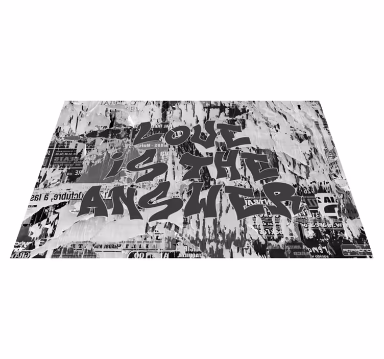 Individual mesa frases mensaje en negrita - TenVinilo