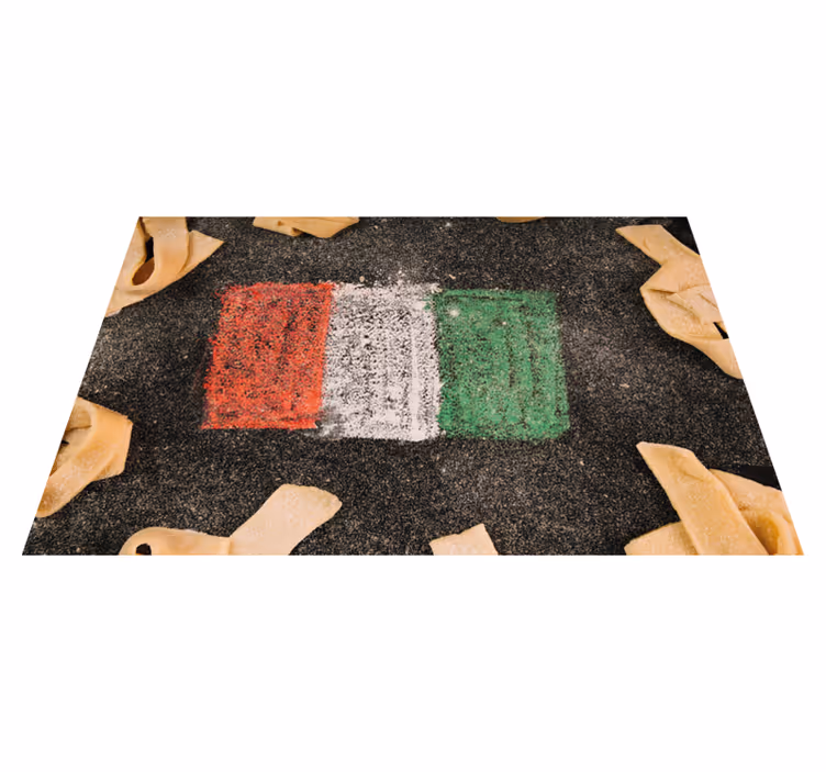 Mantel individual casa Bandera italiana - TenVinilo