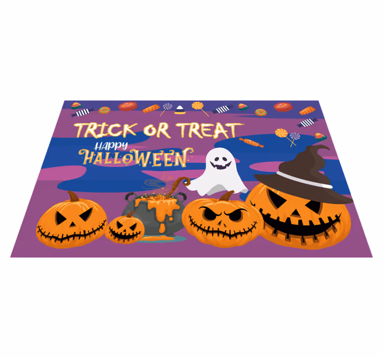 Individual mesa halloween mesa de dulces y sorpresas - TenVinilo