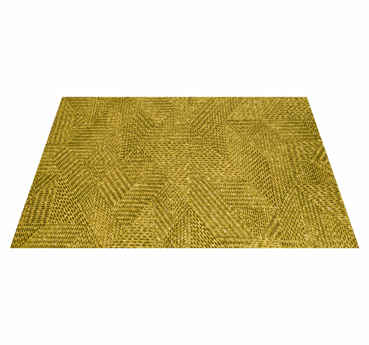 Individual mesa patrón superficie verde texturizada - TenVinilo