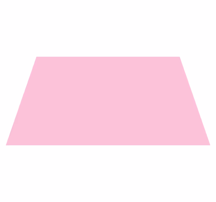 Individual mesa moderno superficie rosa elegante - TenVinilo