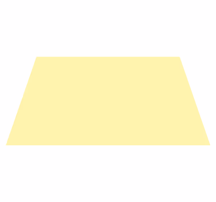 Mantel individual color Amarillo simple - TenVinilo