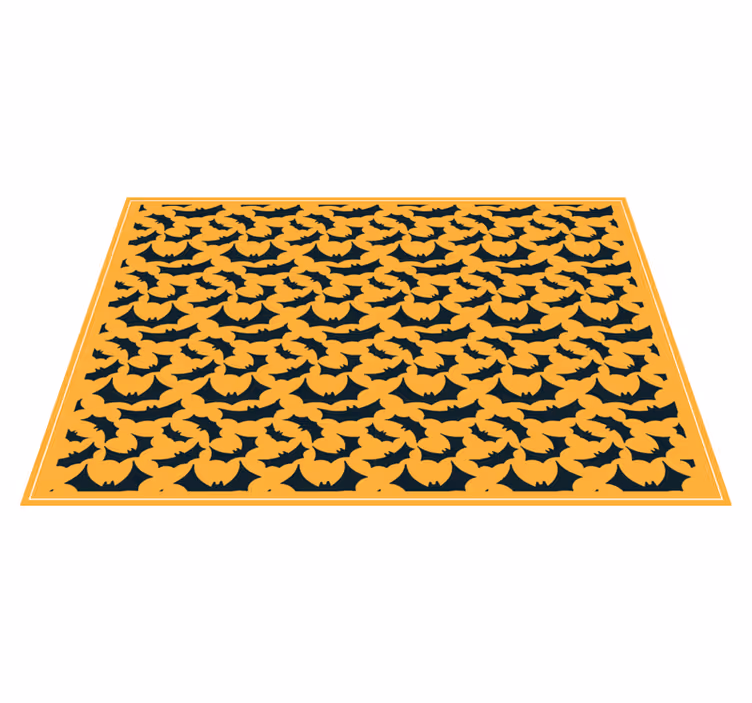 Individual mesa halloween diseño de murciélagos - TenVinilo