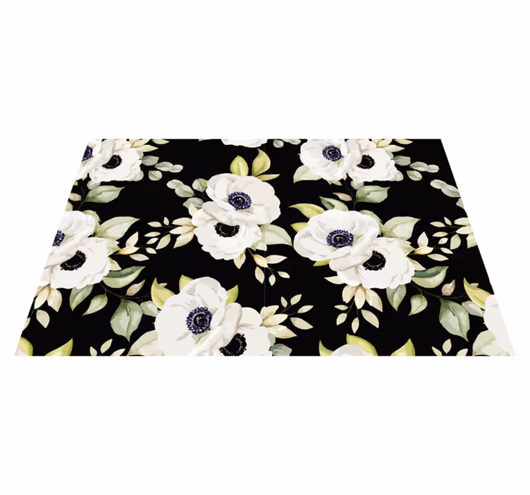 Individual mesa original manteles individuales florales - TenVinilo