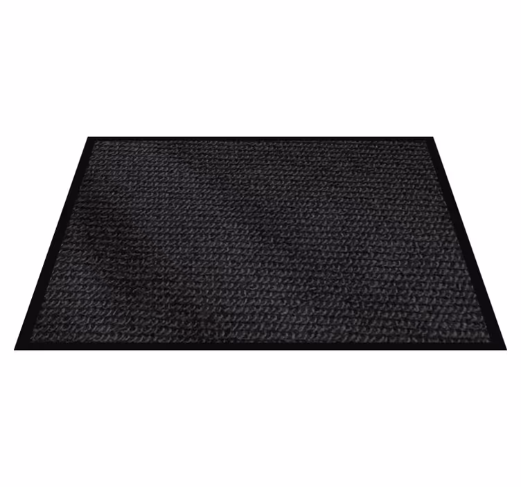 Individual mesa patrón superficie negra texturada - TenVinilo