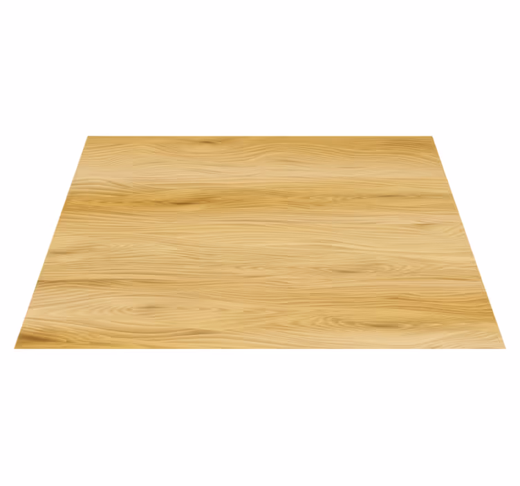 Individual mesa patrón superficie de madera natural - TenVinilo