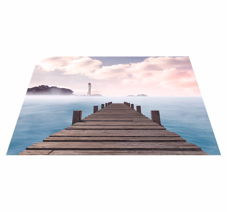 Individual mesa moderno sendero serene dock - TenVinilo