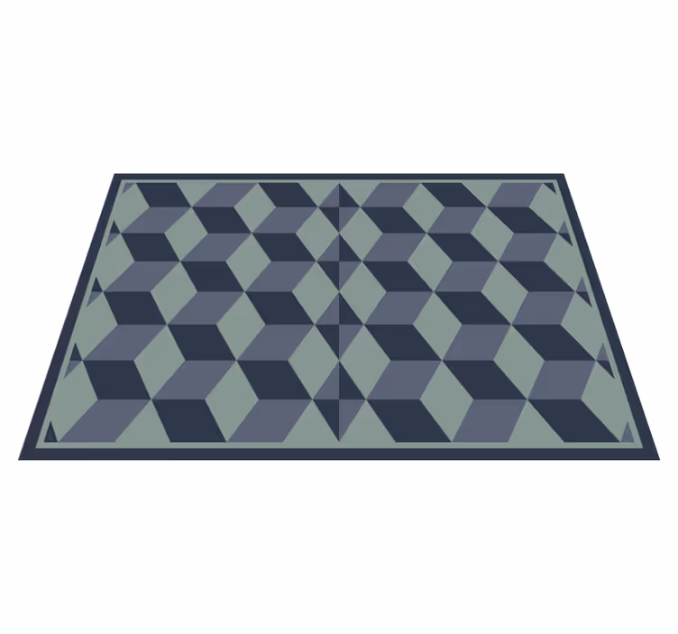 Individual mesa navideño estilo geométrico - TenVinilo