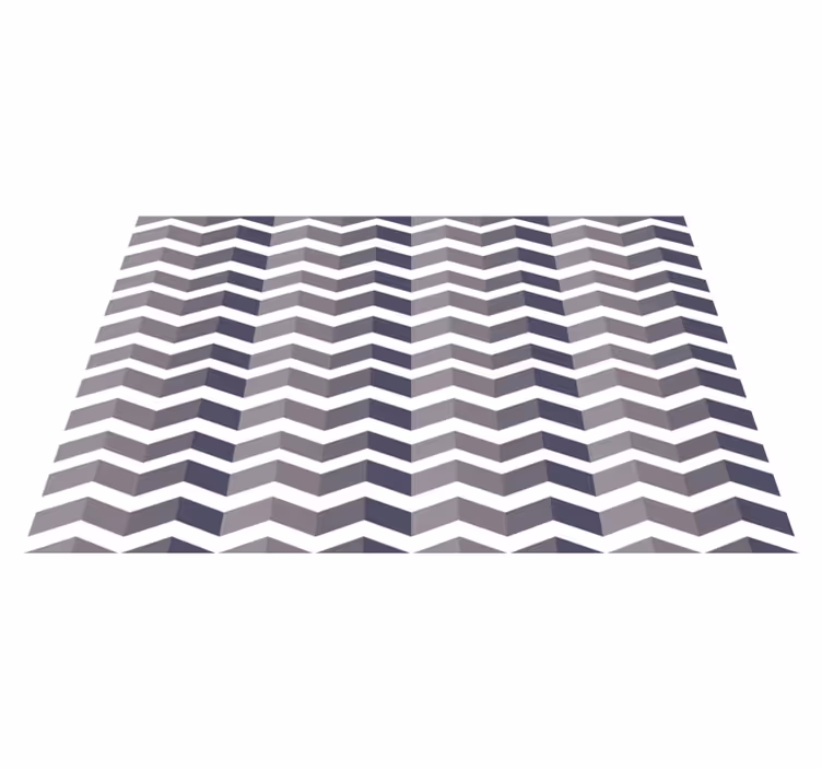 Individual mesa patrón diseño de chevron - TenVinilo