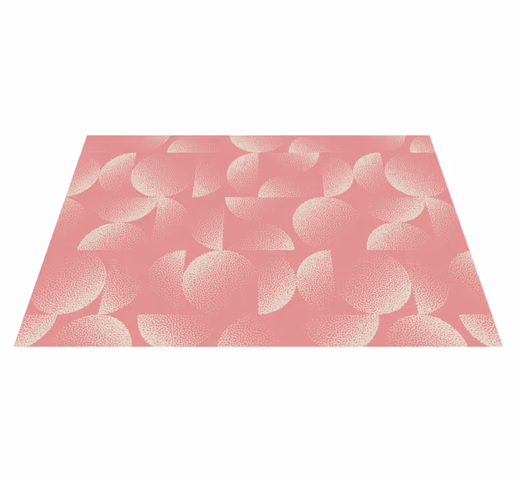 Mantel individual Semicírculos pastel - TenVinilo