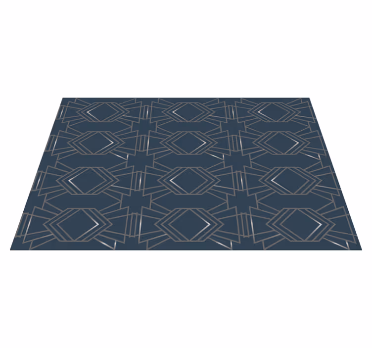 Individual mesa moderno elemento geométrico elegante - TenVinilo