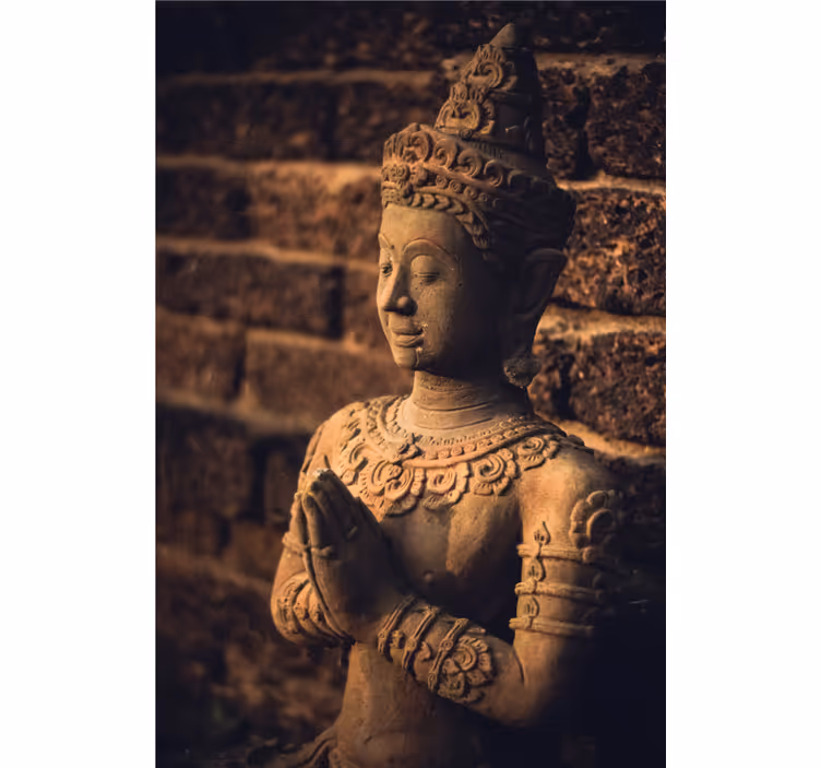 Mural de buda figura decorativa para tu hogar - TenVinilo