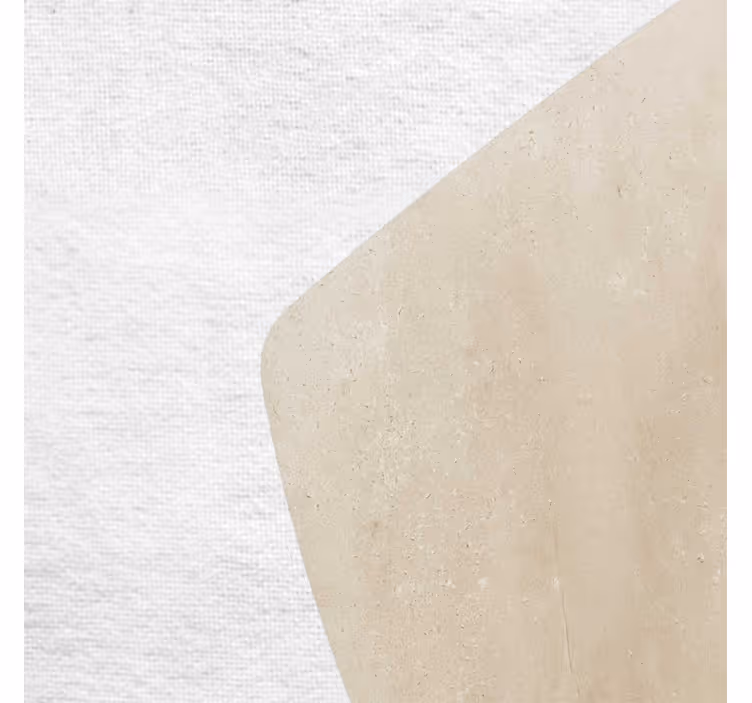 Papel mural beige cuadro minimalista - TenVinilo