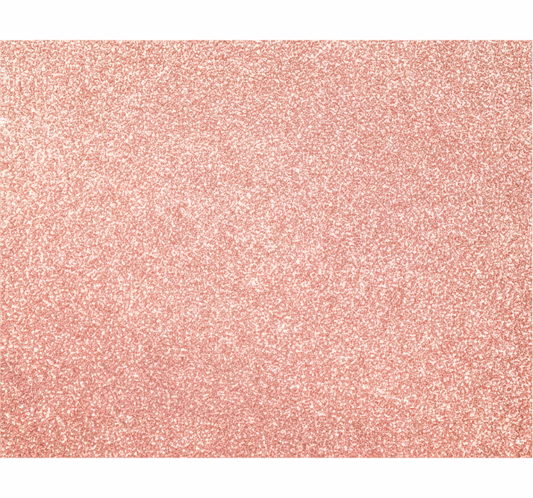 Mural para recibidor con brillo rosa y caída de purpurina - TenVinilo