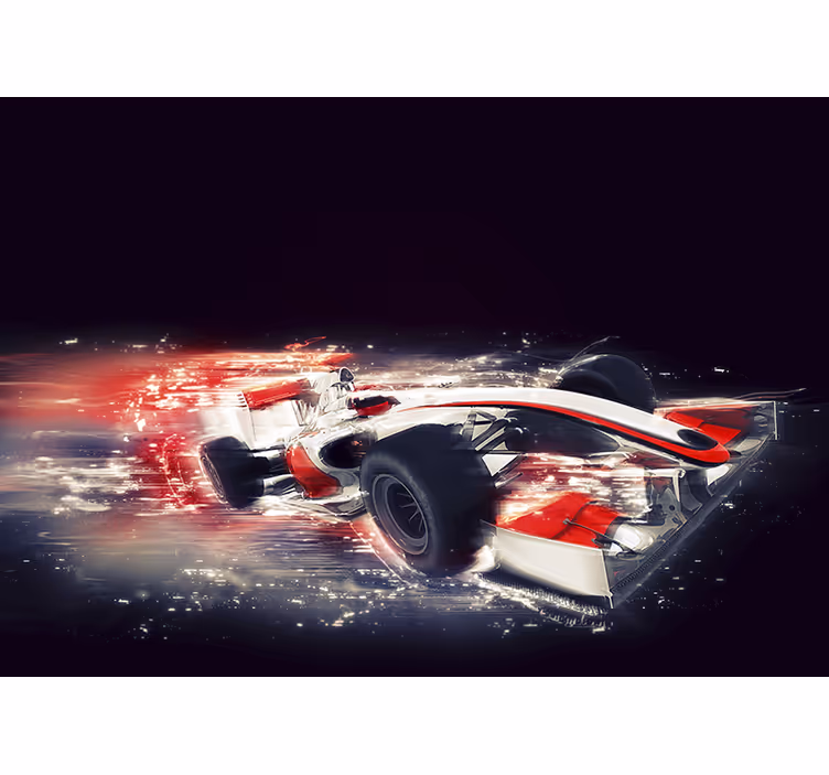 Fotomural de coche Bólido f1 - TenVinilo
