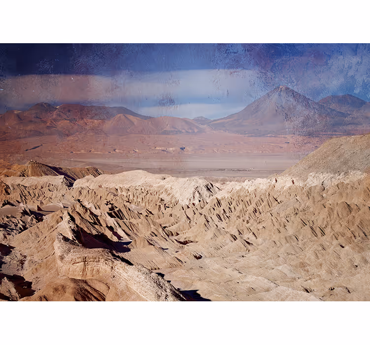 Fotomural desierto Valle de la luna desierto de atacama - TenVinilo