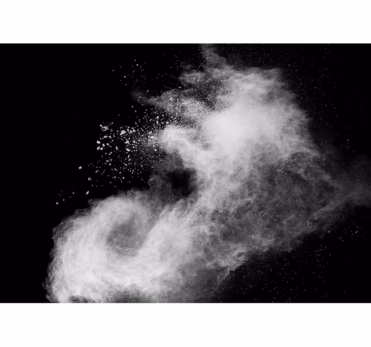 Fotomural 3d efecto nubes de humo - TenVinilo