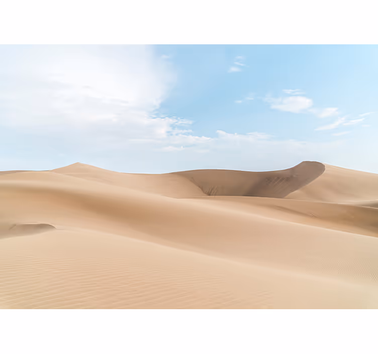 Mural de desierto dunas de arena serenas - TenVinilo