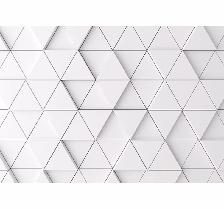 Mural de textura diseño de patrón triangular - TenVinilo