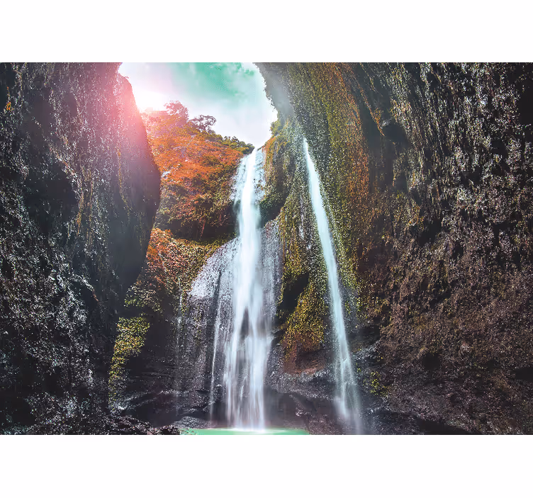 Fotomural de cascada Hermoso ángel cae - TenVinilo