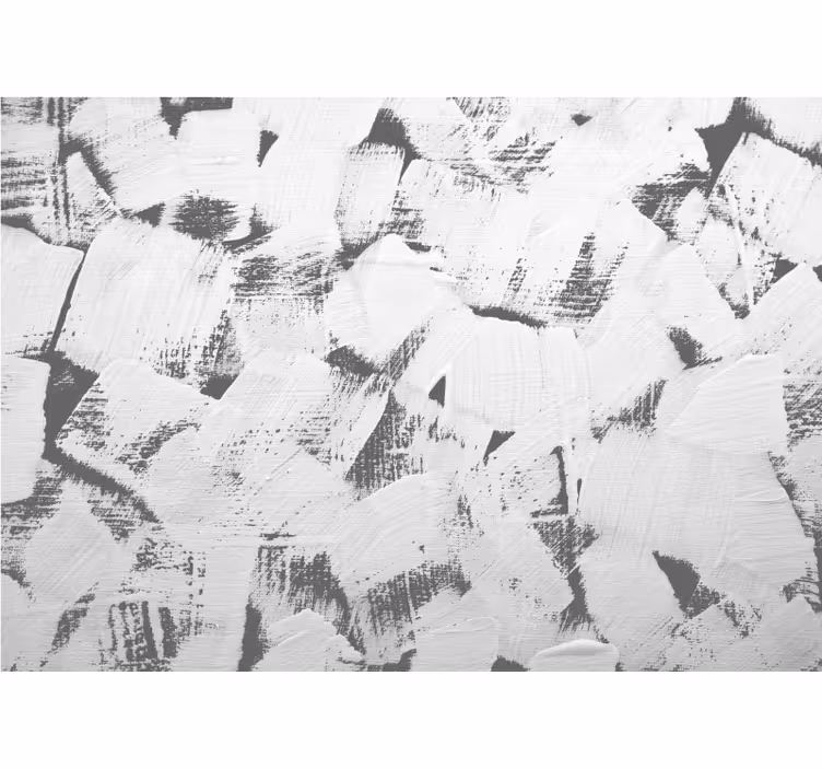 Mural abstracto con pinceladas texturizadas - TenVinilo