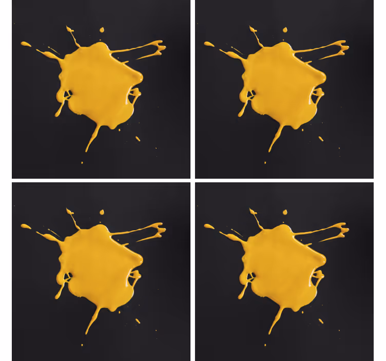 Posavasos textura efecto de pintura - TenVinilo