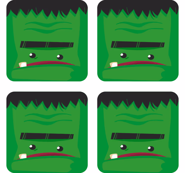 Posavasos frikis Monstruo de frankenstein - TenVinilo