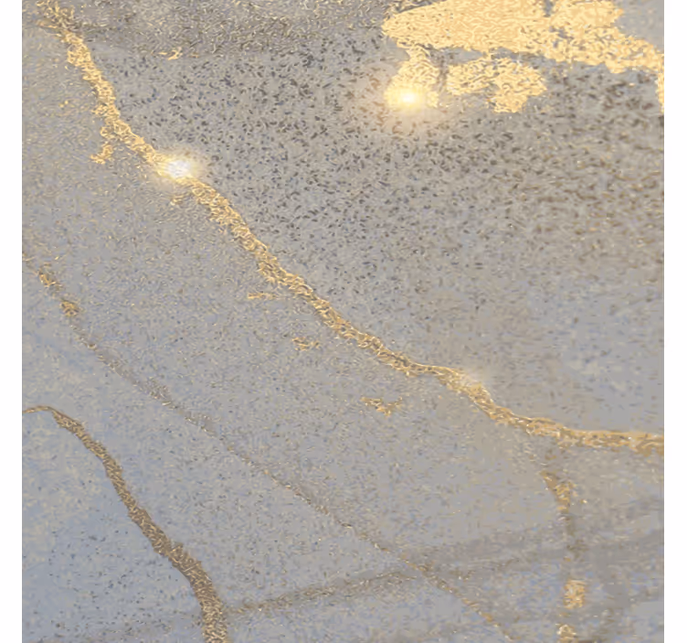 Portavasos superficie elegante en foil dorado - TenVinilo