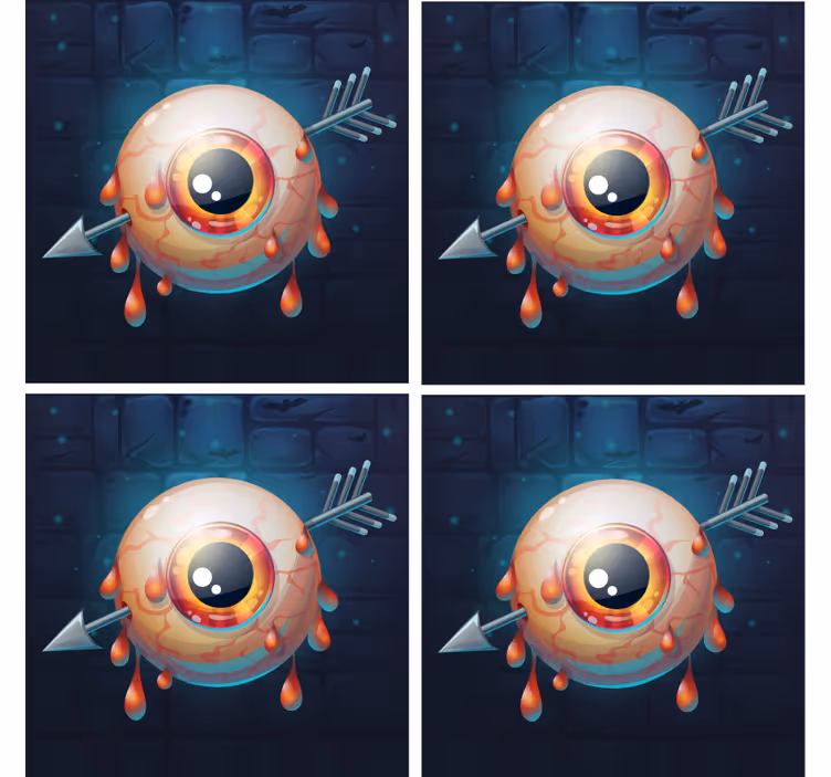 Portavasos halloween ojos goteantes - TenVinilo