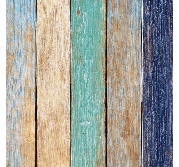Portavasos tablas de madera envejecida - TenVinilo