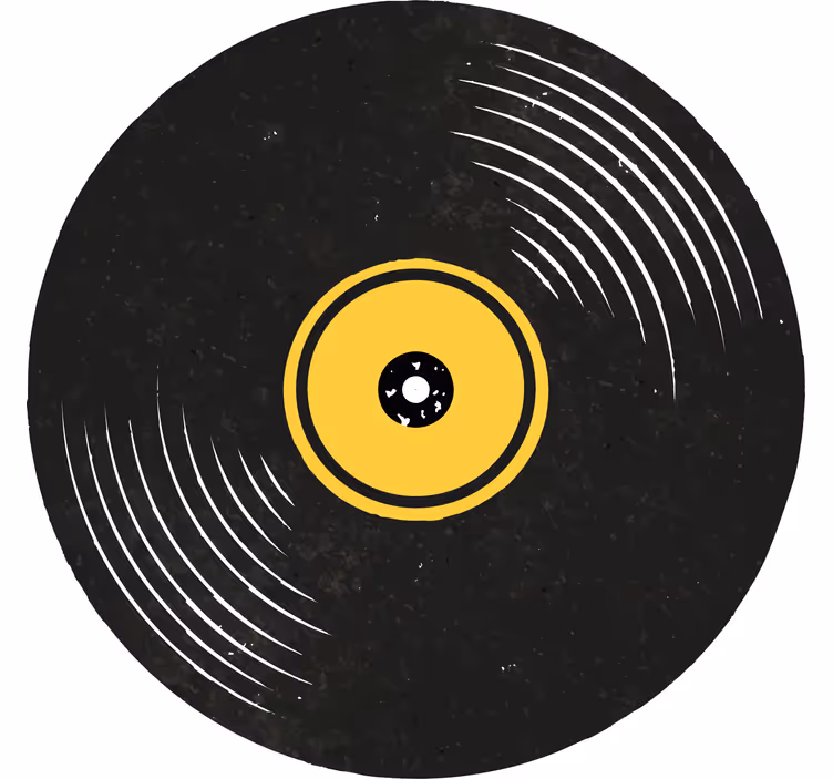 Posavasos vintage Discos de vinilo - TenVinilo