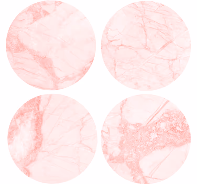 Portavasos mármol rosa texturizado - TenVinilo