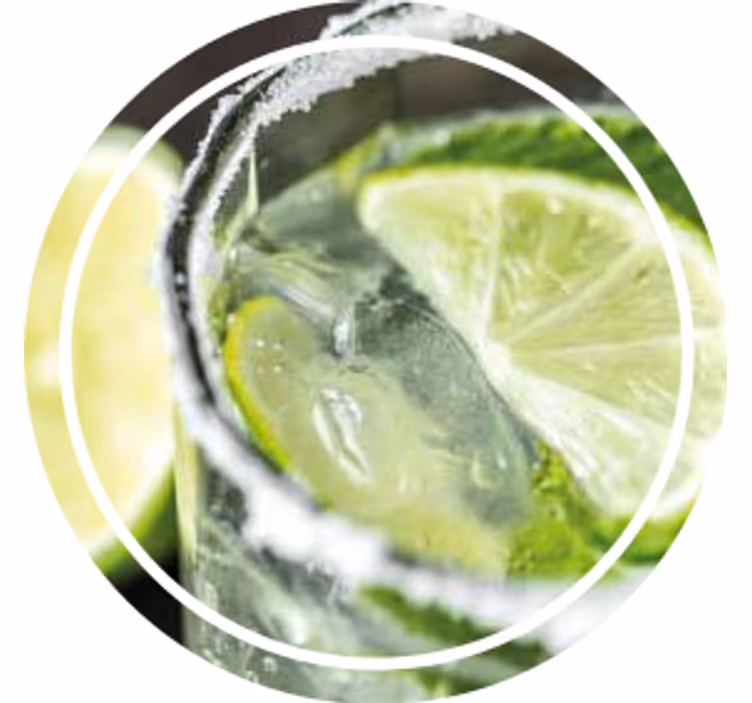 Portavasos personalizable refresco con limón - TenVinilo