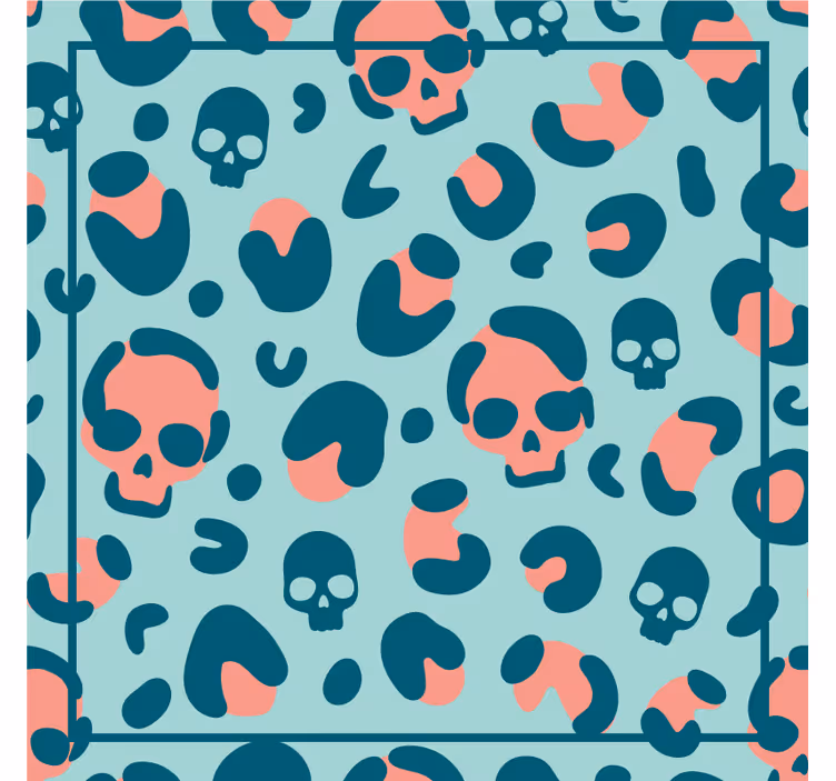 Portavasos frikis geometría con calaveras - TenVinilo