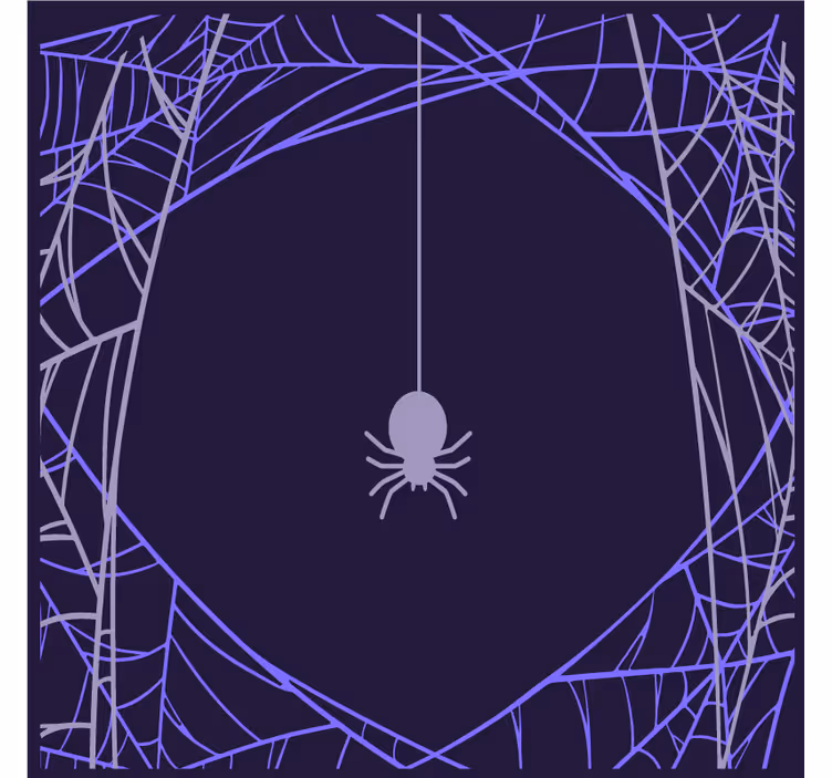 Portavasos halloween motivo telaraña - TenVinilo