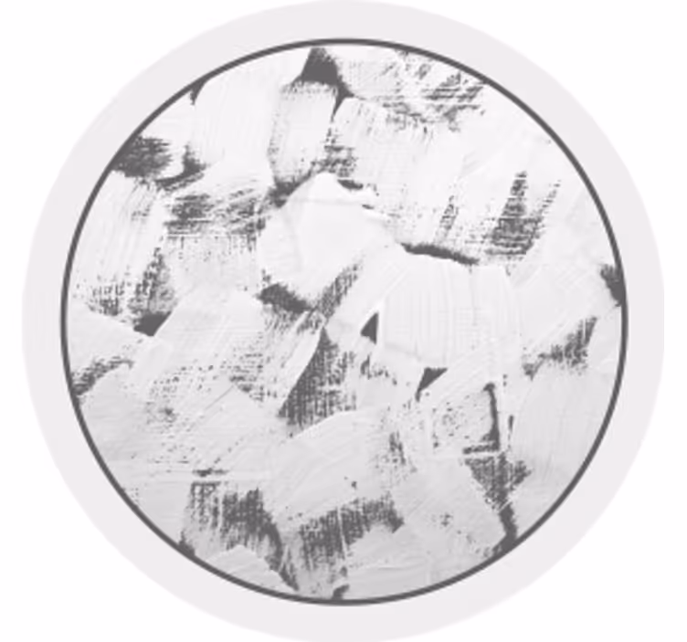 Portavasos trazos monocromáticos abstractos - TenVinilo