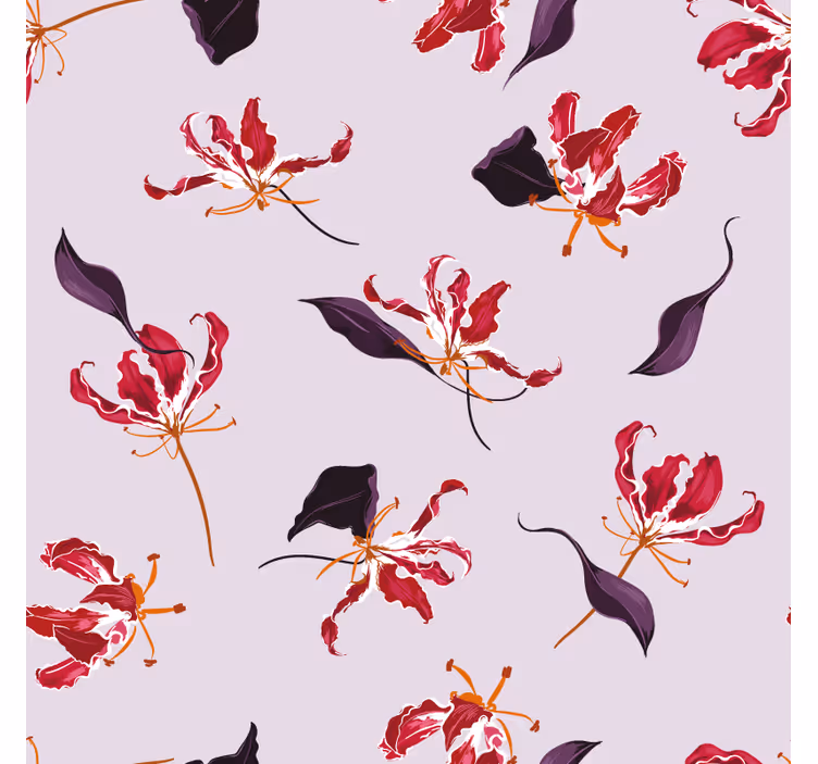 Portavasos elegancia con motivo floral - TenVinilo