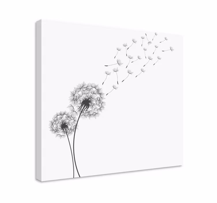 Cuadro para dormitorio Diente de león - TenVinilo
